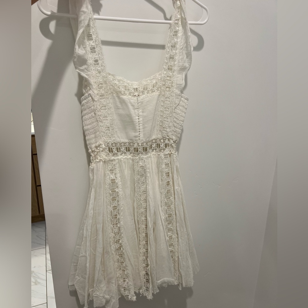 Freepeople lace mini dress size XS